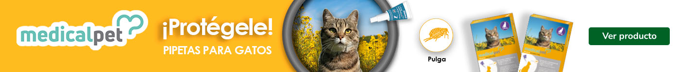 Medicalpet: Pipetas antiparasitarias para gatos.