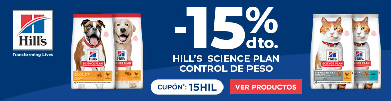 -15% dto en Hill's con 15HIL