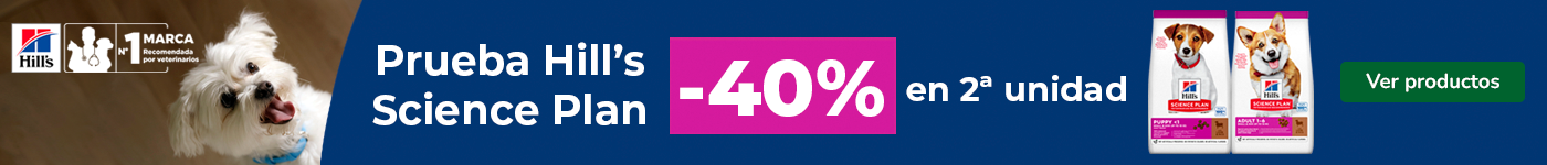 Hills Science Plan: 2ª unidad al 40% de descuento en selección de piensos para perro.