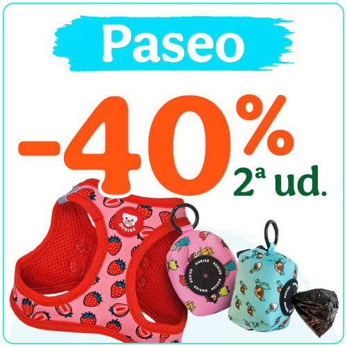 Dukier: 40% dto en la 2ª unidad de productos de paseo.