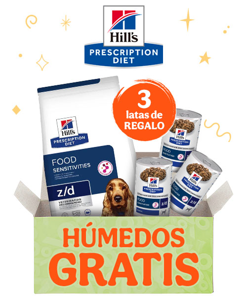 Hill's Prescription Diet: Pienso para perros con húmedos de regalo.