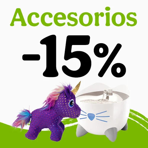 15% dto en todos los accesorios.
