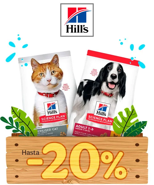 Hill’s Science Plan: Hasta 20% dto en pienso para tu peludo.