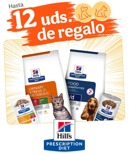 Hill’s Prescription Diet: Pienso para tu peludo con comida húmeda de regalo.