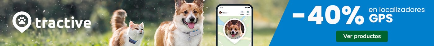 Tractive: 40% de dto en localizadores GPS