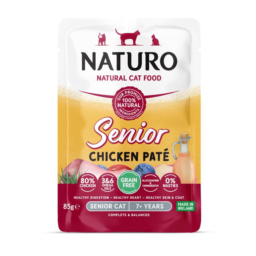 NATURO GATO PATE SENIOR POLLO 85G