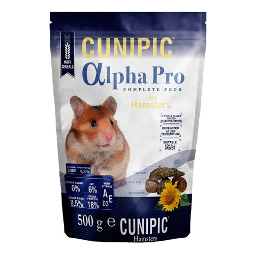 Cunipic Alpha Pro pienso para hámsteres image number null
