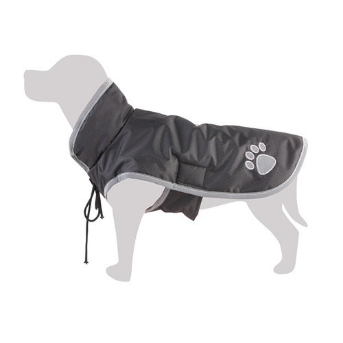 Arquivet abrigo impermeable negro para perros, , large image number null