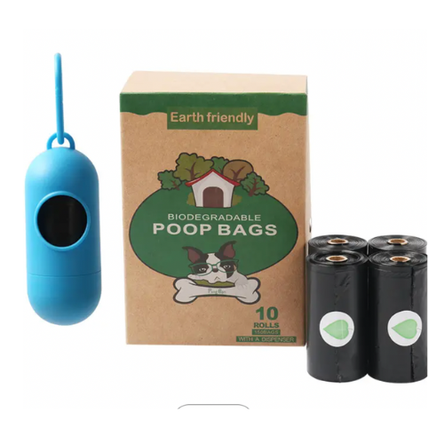 Bolsa Biodegradable para Excrementos y portabolsas