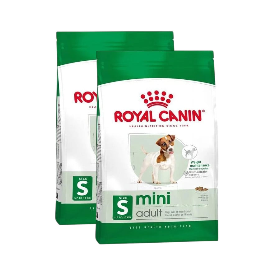 2 x 2 kg Royal Canin Mini Adult pienso para perros ¡Pack ahorro!