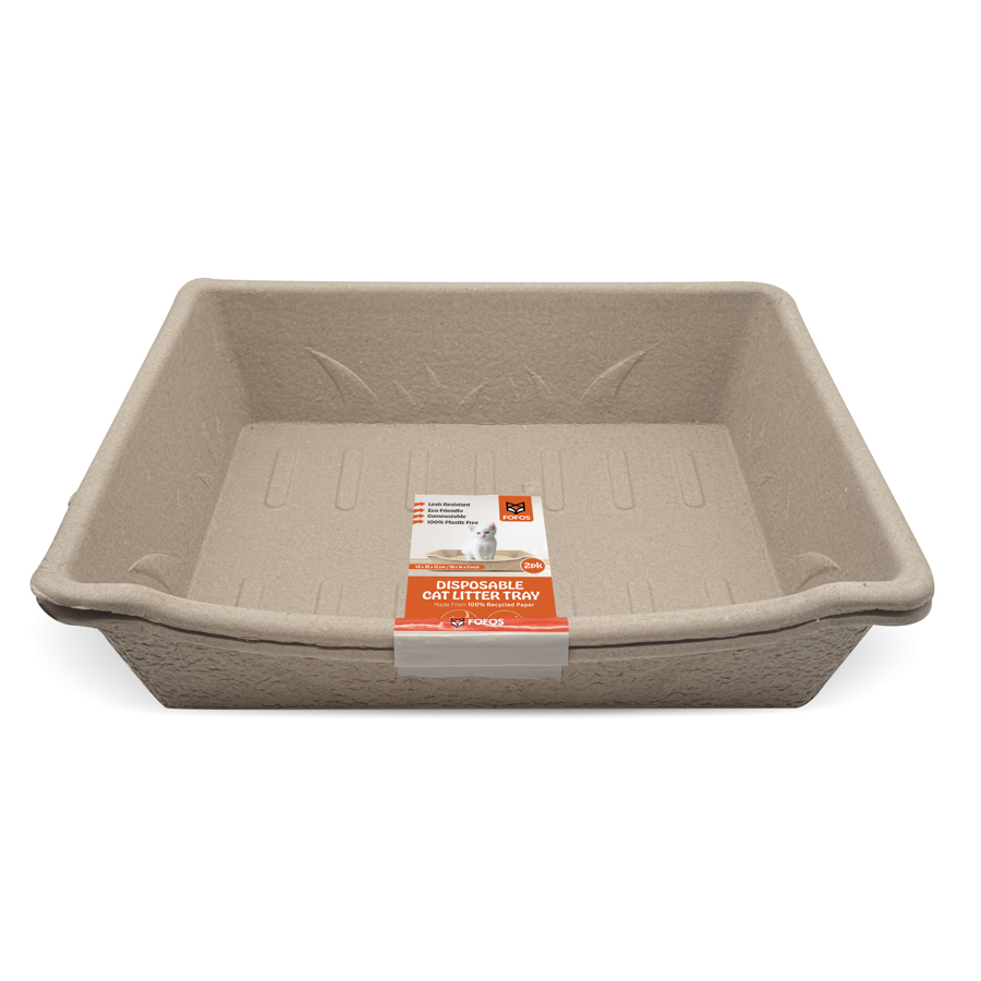 Areneros Descartables para Gato (Tamaño M-L) — Pack de 2 Unidades