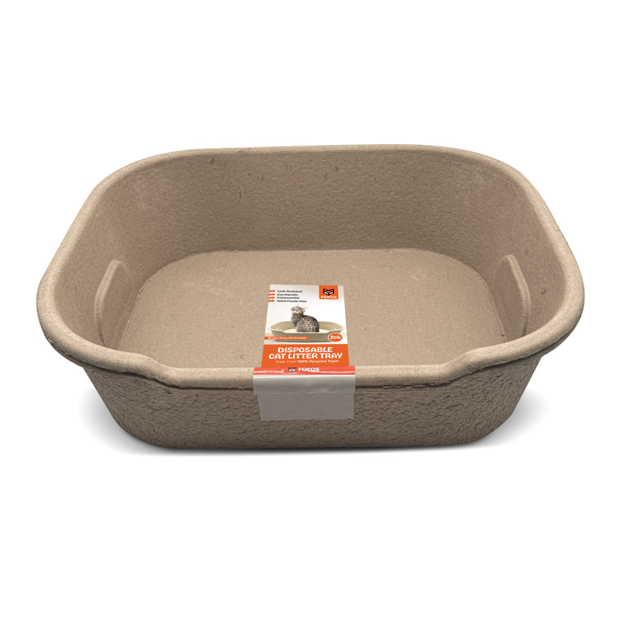 Areneros Descartables para Gato (Tamaño L-XL) — Pack de 2 Unidades