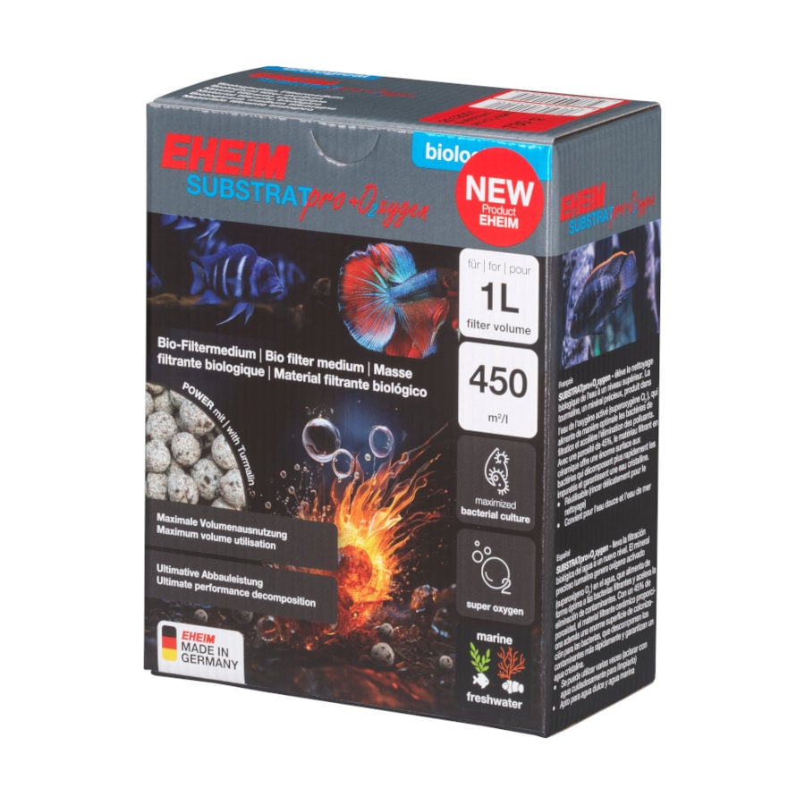 1 L Eheim Substrat pro+O2xygen Material Filtrante para Filtro para acuarios