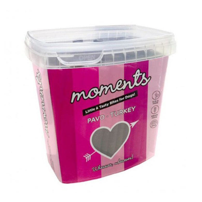 Moments – Snack para perros adultos Moments pavo 600 g.