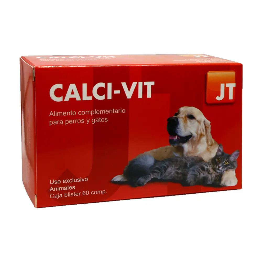 Calci-Vit 60 comprimidos es un suplemento que ayuda en las descompensaciones de calcio durante la gestación