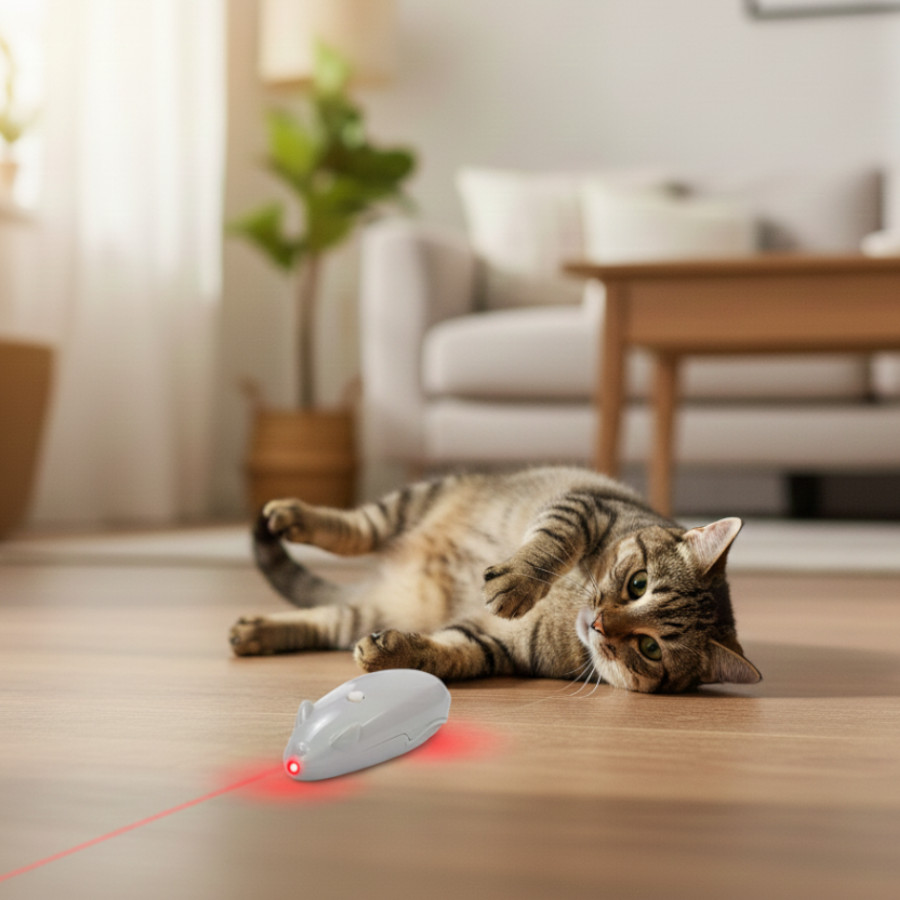 Tootoy! Ratón Láser Interactivo para gatos