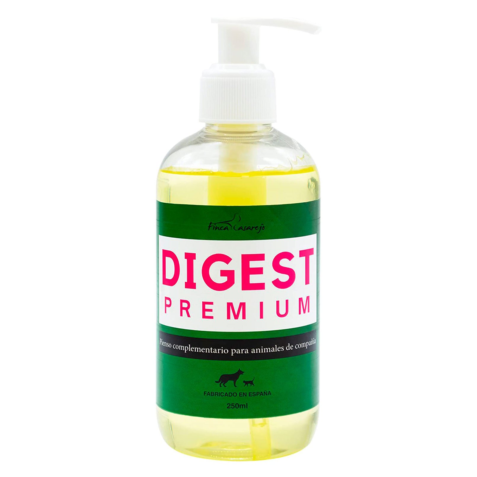 Aceite Prebiótico para Mascotas – DIGEST PREMIUM 250ml - Suplemento Nutricional de Levadura de Cerveza y Achicoria - Mejora la Salud Intestinal de