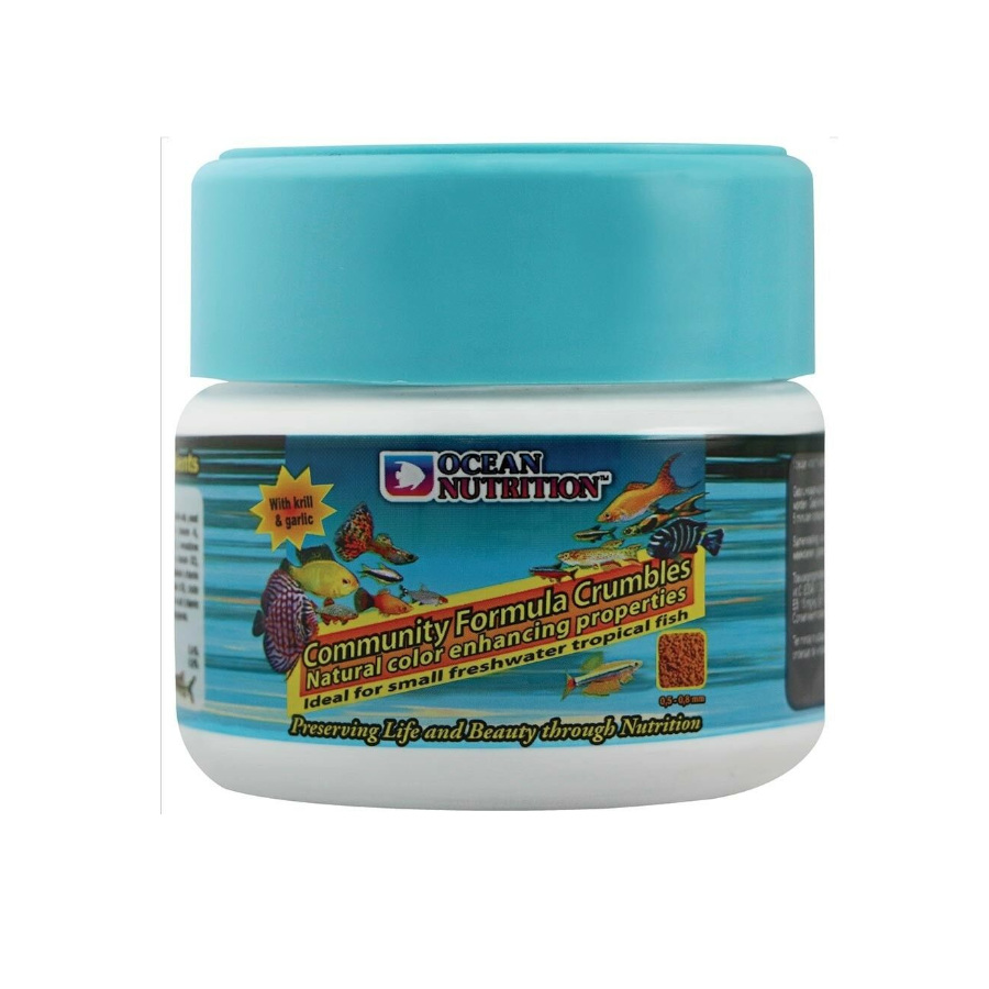 Ocean Nutrition Community Formula Crumbles alimento para peces de agua dulce