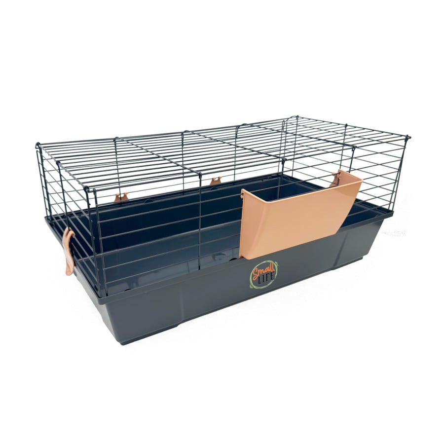 Small Life Jaula Salmón para conejos