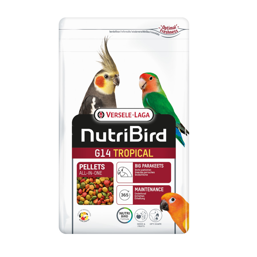 1 KG 1 kg Versele-Laga NutriBird G14 Tropical pienso para aves pequeñas