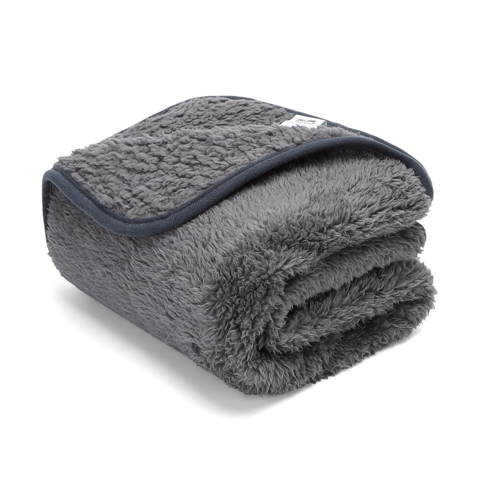 Nobleza Manta Suave de Felpa para Perros Gatos y Otras Mascotas Lavable Color Gris 80*80cm