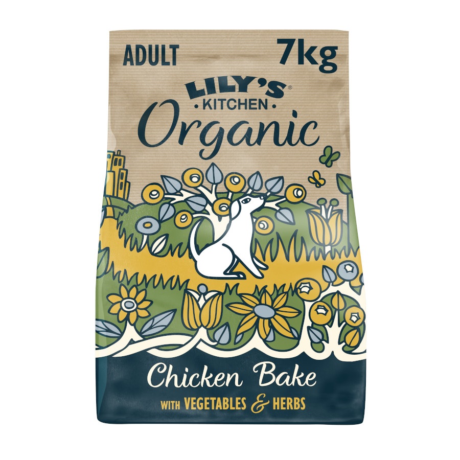 Lily's Kitchen Organic Pollo y Verdura pienso para perros