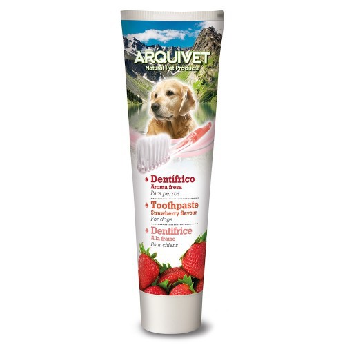 Dentífrico para perros olor Fresa