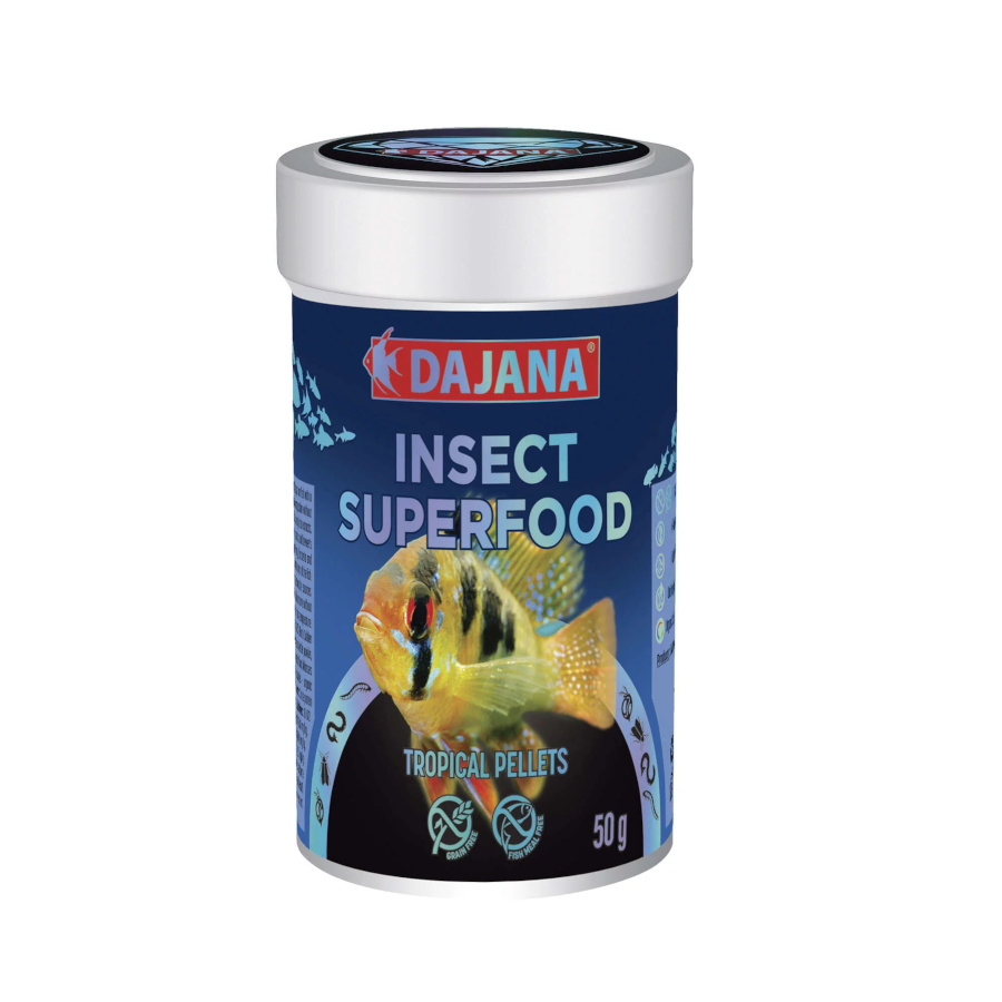 Imagen de Dajana Insect Superfood Tropical Pellets alimento para peces