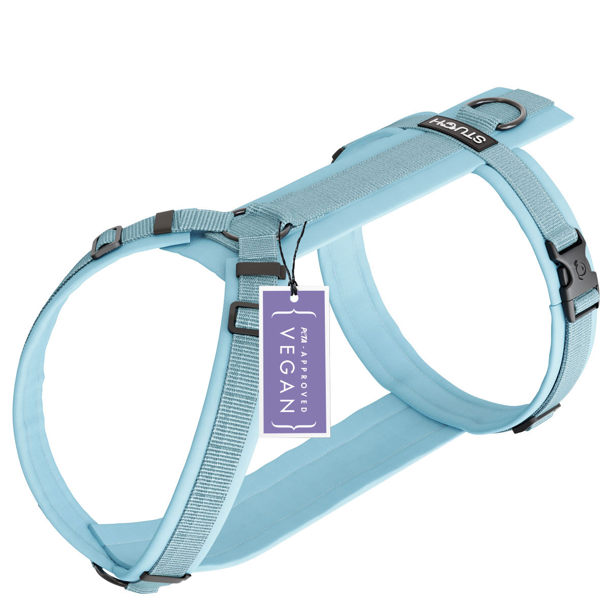 STUCH Arneses acolchado para perros (AZUL, L)