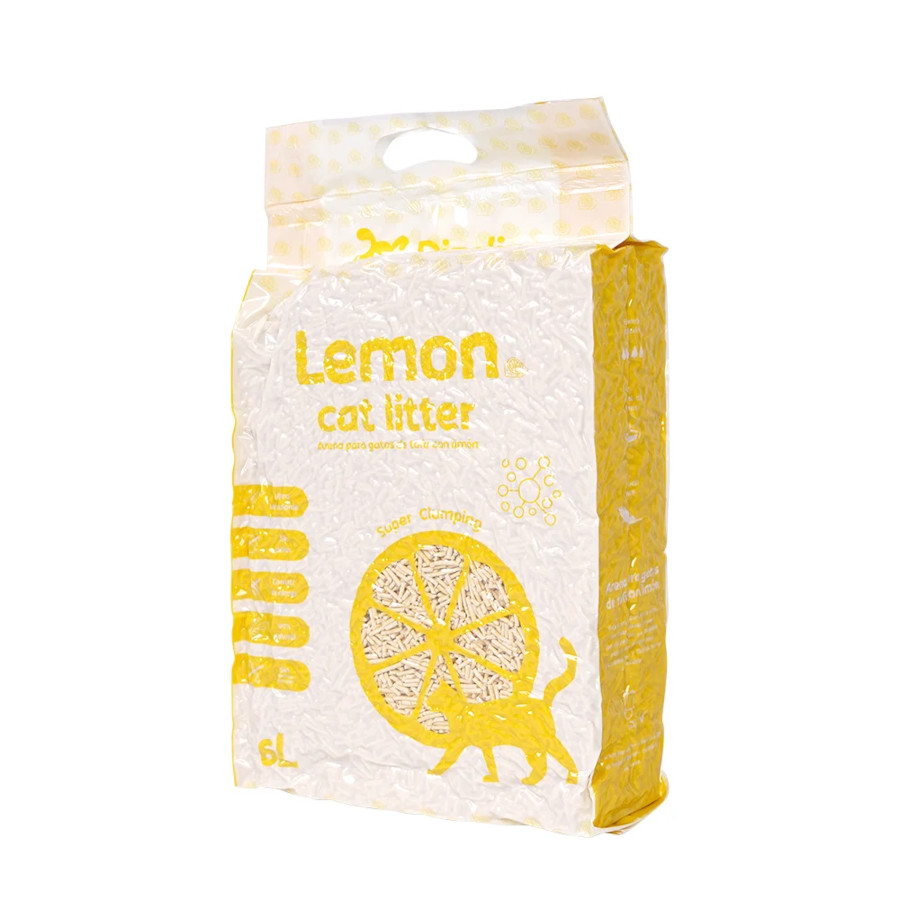 ARENA DE TOFU OLOR LIMON LEMON CAT LITTER 18L