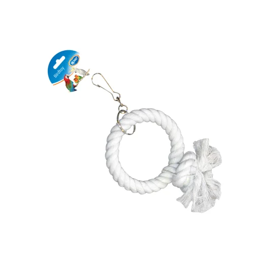 DUVO JUGUETE LORO CUERDA 1 ANILLO (30 CM)