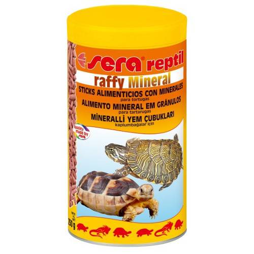 Alimento energetico tortugas y reptiles SERA raffy Mineral