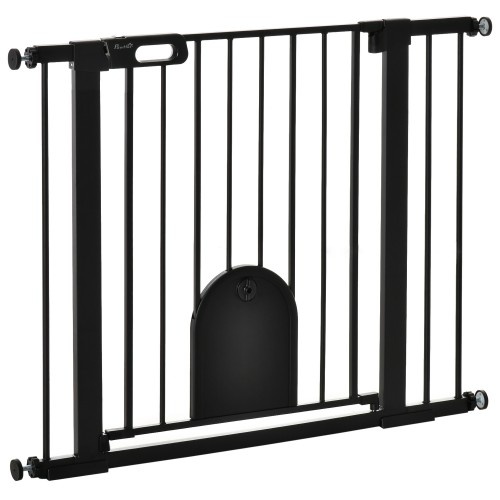 PawHut barrera de seguridad de mascotas