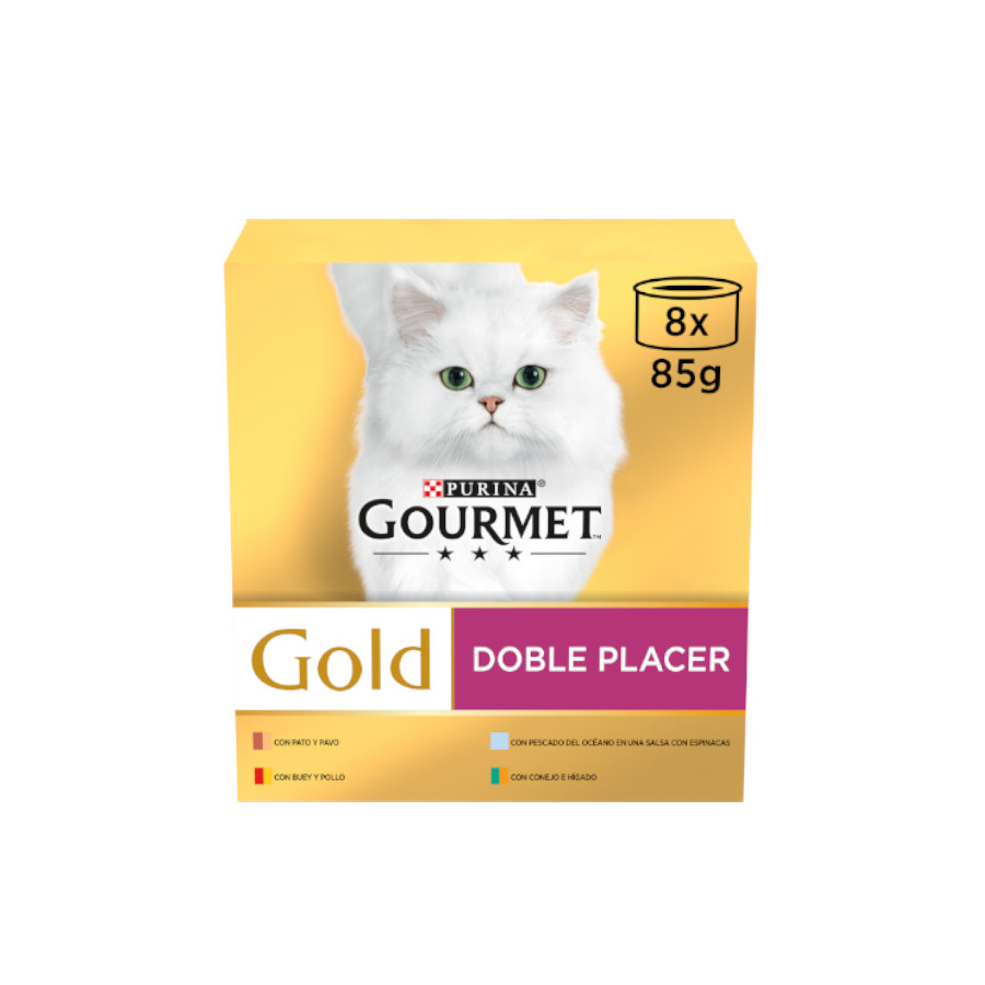 48 latas x 85 g Gourmet Gold Surtido lata para gatos