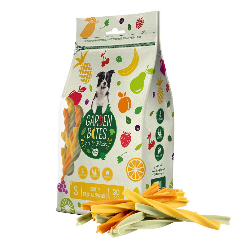 DUVO GARDEN BITES FRUITY DENTAL SWIRLS (BLISTER T-L 16 CM 270 GR ( 15 UNI ))