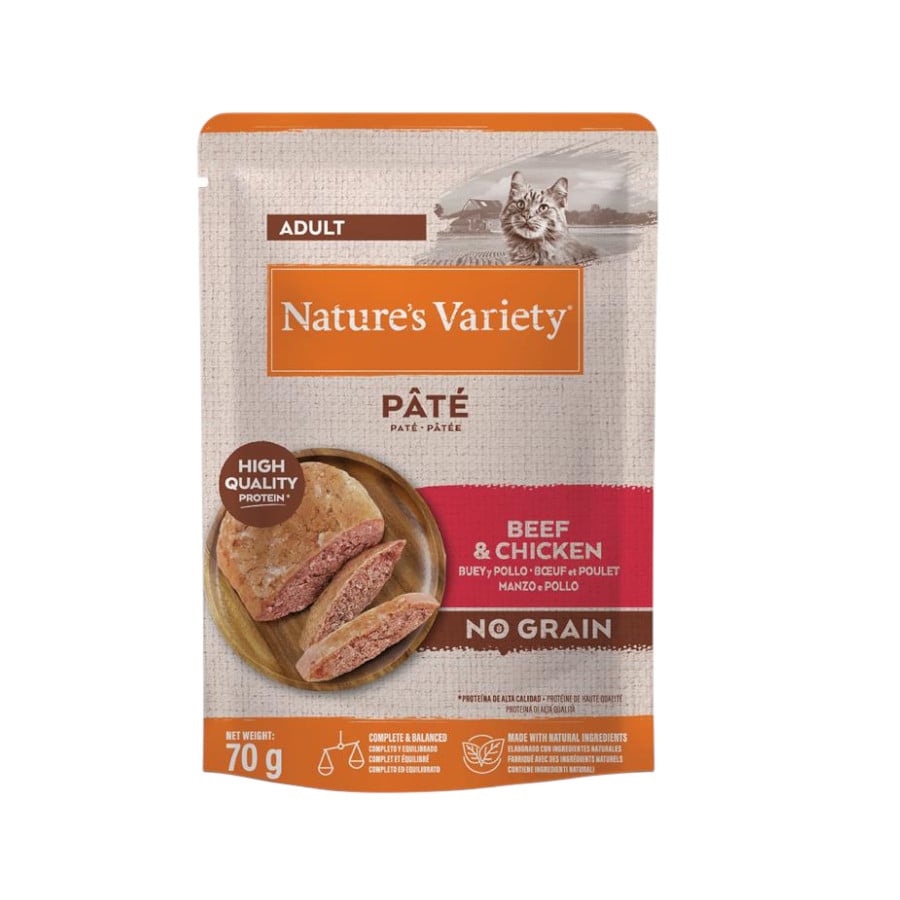 Nature's Variety Original Adult buey y pollo sobre para gatos
