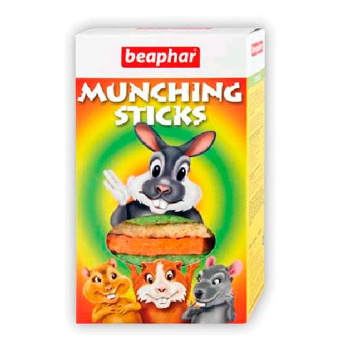 Golosinas para roedores Munching sticks Beaphar