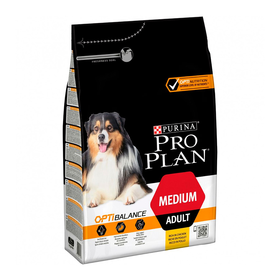 Pro Plan Medium Adult OptiHealth Pollo pienso para perros, , large image number null