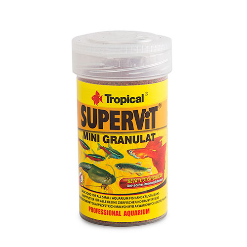 0.1 L Tropical Mini Supervit Granulos para peces