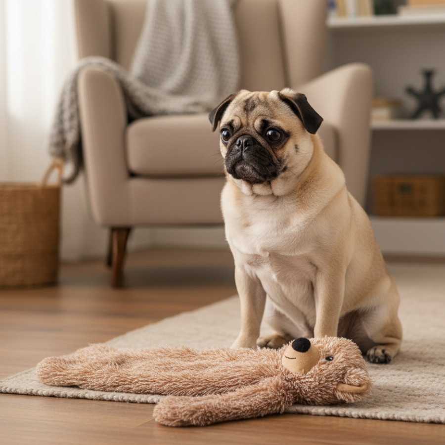 Tootoy! Oso de Peluche con Sonido para perros