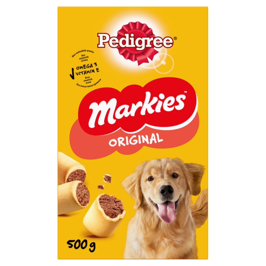 2 uds. x 500 g Pedigree Markies Galletas para perros ¡Pack ahorro!