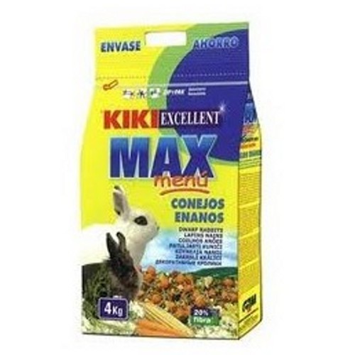 Alimento para Conejos enanos KIKI MAX MENÃ 1Kgr