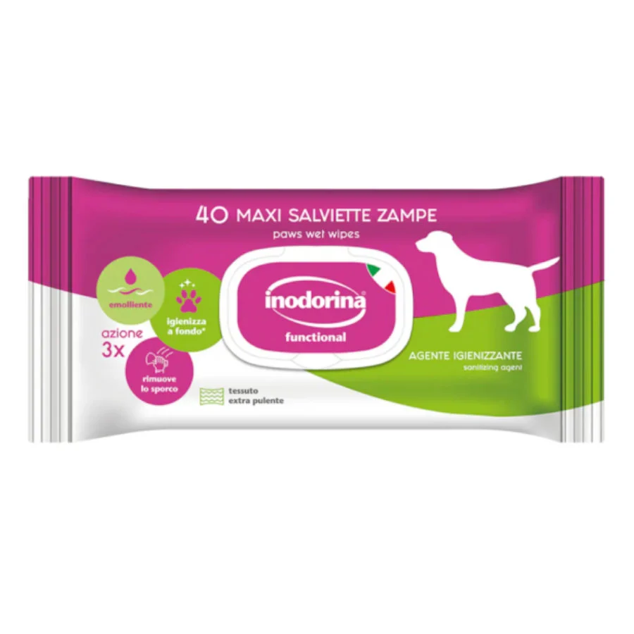 Inodorina Toallitas Húmedas Desinfectantes para perros