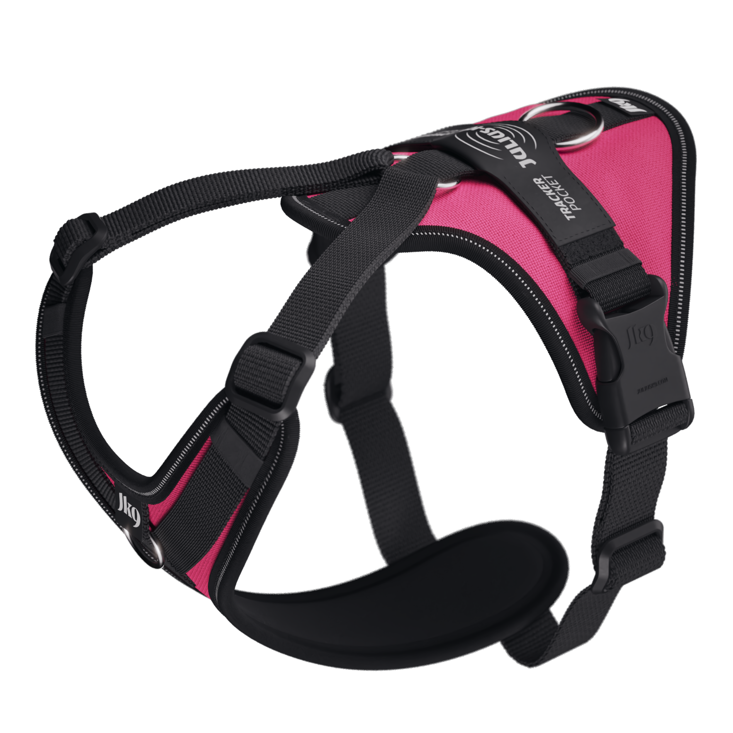 XL Julius-K9 Longwalk Light Fucsia arnés para perros