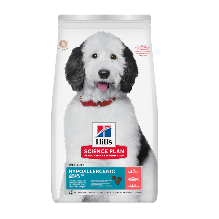 14 kg Hill’s Science Plan Hipoalergénico Large Salmón pienso para perros