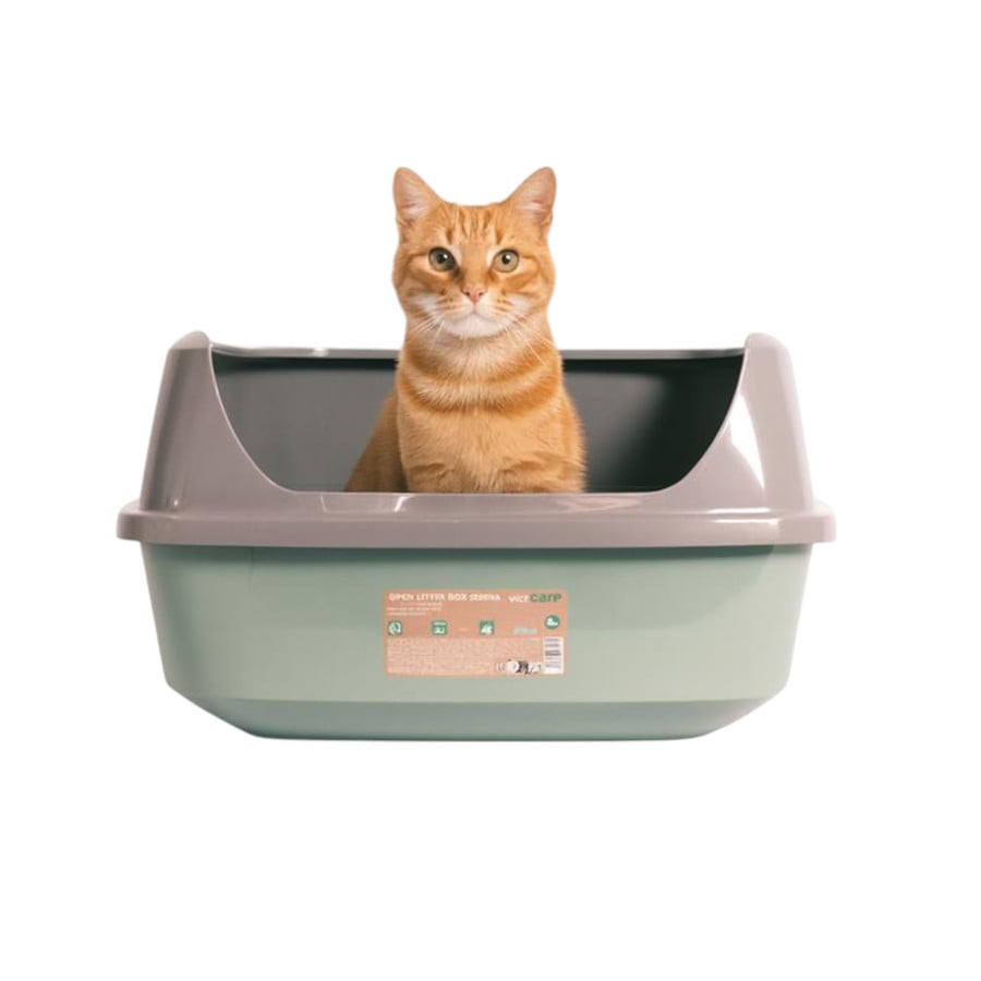 Nice Care Eco Bandeja Sanitaria Verde para gatos