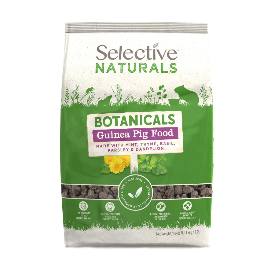 Imagen de Supreme Selective Natural Botanicals alimento para cobayas