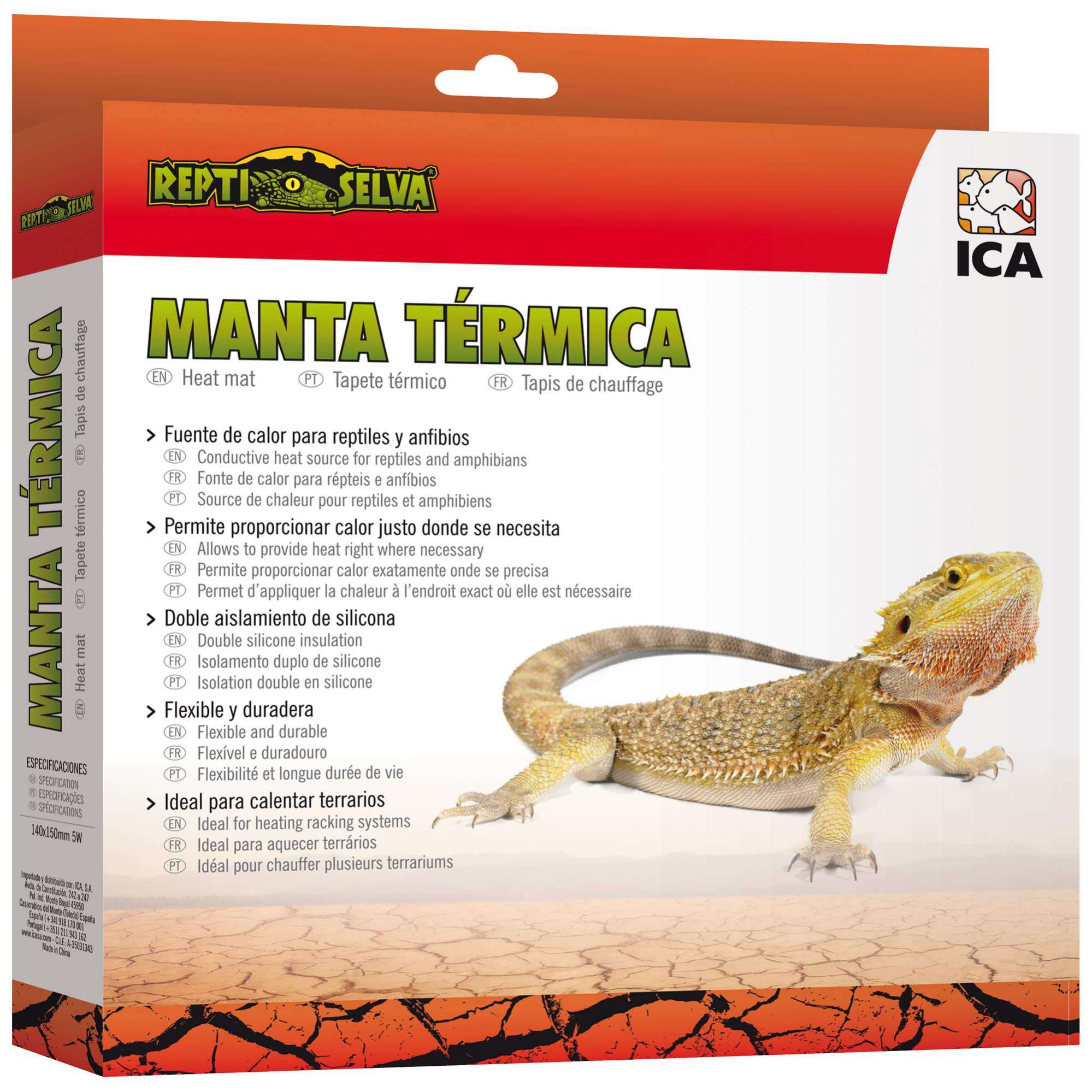 Manta térmica REPTI-SELVA 5 W