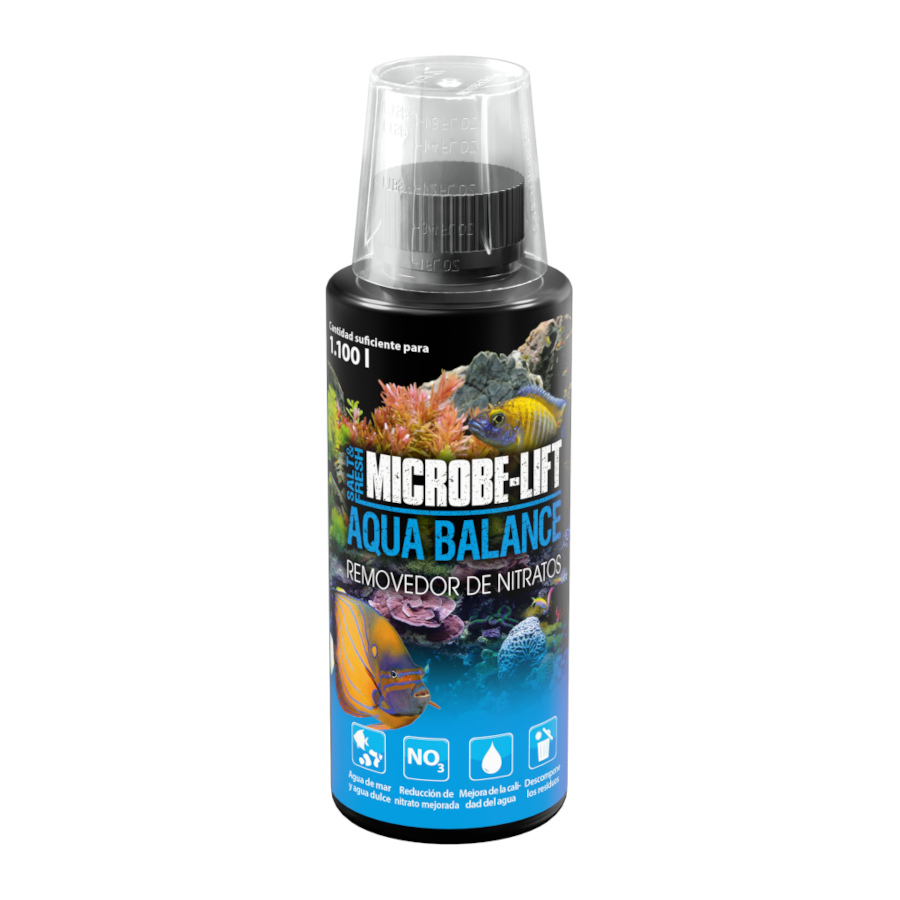 Microbe-Lift Aqua Balance Removedor de Nitratos para acuarios