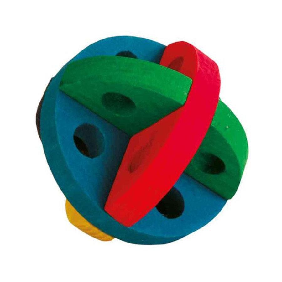 8 cm Trixie Juguete de Madera Comestible para roedores